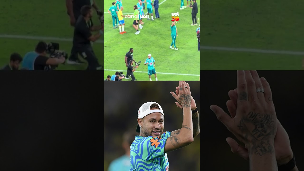 NEYMAR FOI OVACIONADO NO MARACANÃ