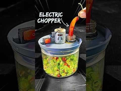 How make Electric Chopper #diy #scienceproject #motor