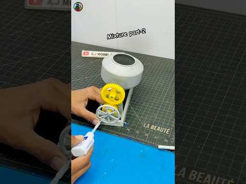 Handle installation in Mini Diy Mixture machine 🔥🔥