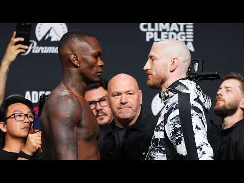 Encaradas da Pesagem | UFC Seattle: Adesanya x Pyfer