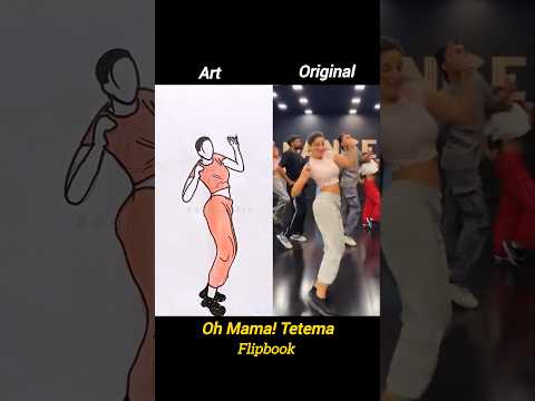Artistic dance vs original move  #viral #flipbook #Shorts #Trending