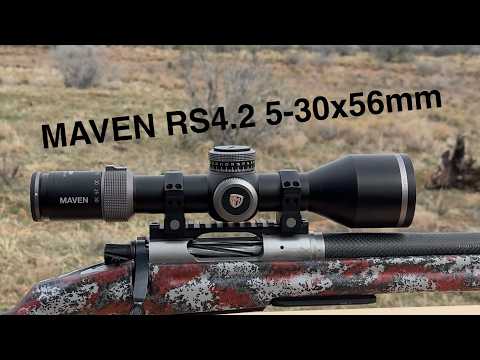 Introducing the New Maven RS4.2 5-30x56mm | Feature-Packed Long Range Scope!