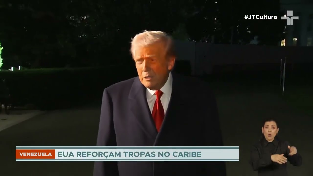 Trump diz que EUA têm planos ultrassecretos e não descarta ataque à Venezuela  TV Online Trump diz que EUA têm planos ultrassecretos e não descarta ataque à Venezuela