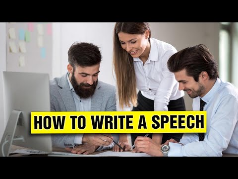 Mastering the Art of Speech Writing: How to Write a Speech | Howcast