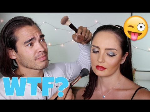 My FIANCÉ Does My Makeup! Winged Liner and Lipstick? SEND HELP! - UCLFW3EKD2My9swWH4eTLaYw