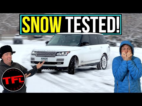 Range Rover Snow Test: Falcon Wildpeak AT Trail Tires Performance Revealed