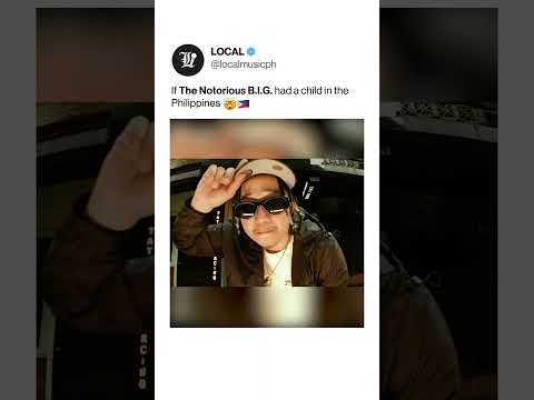 If The Notorious B.I.G. had a child in the Philippines: 🤯🇵🇭‼️ #local #hiphop #supportlocal #music