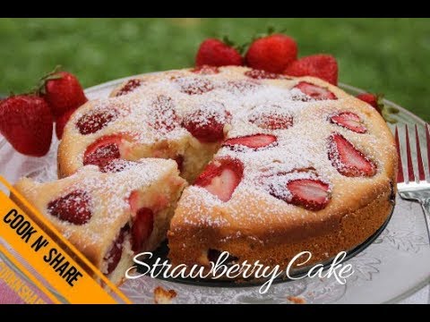 Easy One Bowl Strawberry Cake - UCm2LsXhRkFHFcWC-jcfbepA