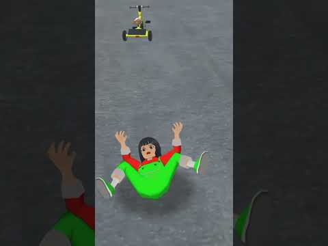 Baby fall down👹 Sakura school simulators#sakuraschoolsimulator #youtubeshorts #shortvideo