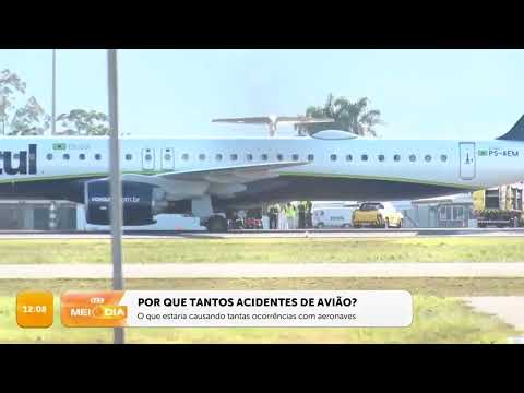 Piloto de avião explica causas para tantos incidentes com aeronaves | Cotidiano | SCC Meio-Dia