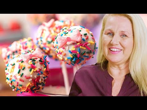 Rainbow Sprinkle Cake Pops // Presented by BuzzFeed & Paramount+