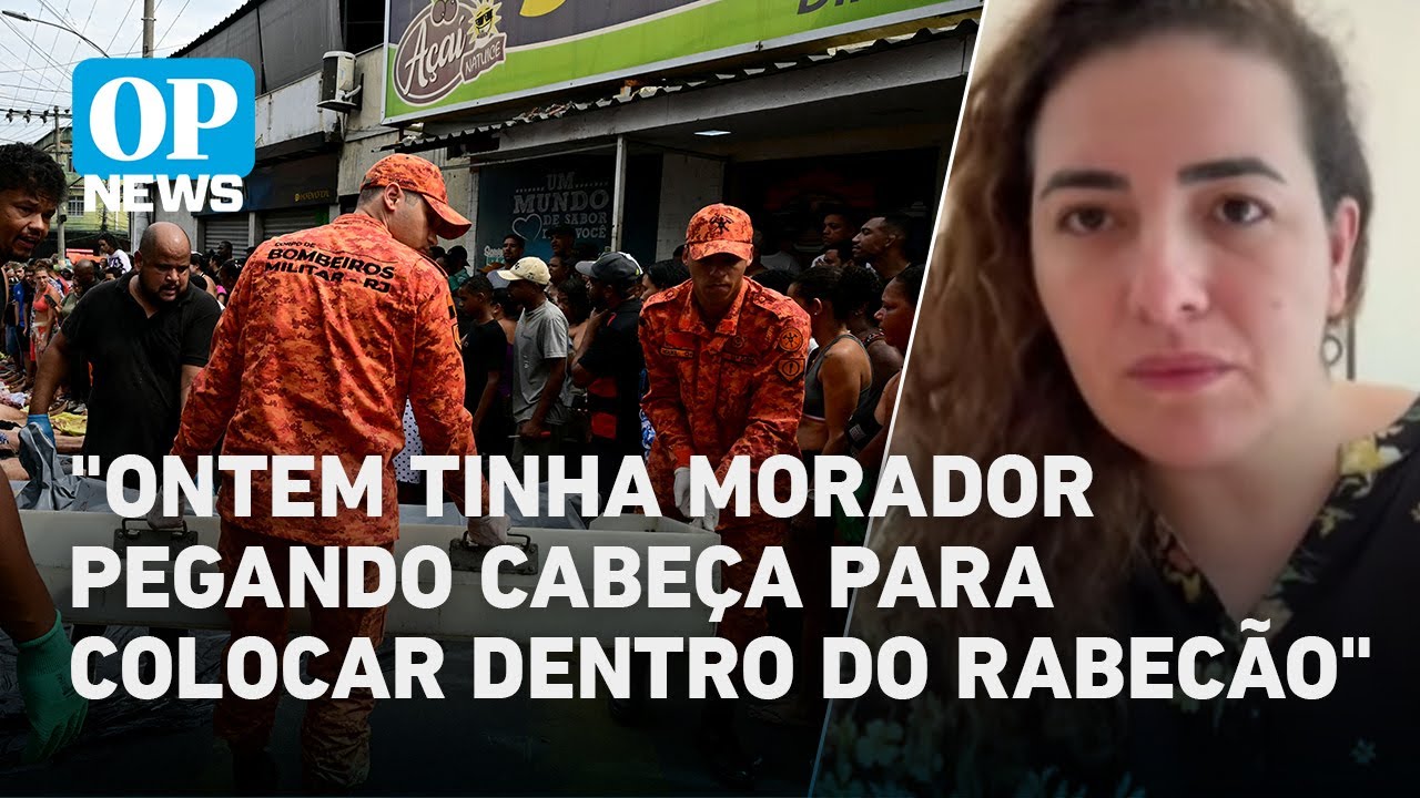 Repórter no RJ retrata cenário e bastidores após chacina na Penha e Alemão | O POVO News  TV Online Repórter no RJ retrata cenário e bastidores após chacina na Penha e Alemão | O POVO News