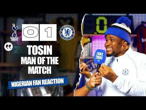 TOTTENHAM 0-1 CHELSEA ( Dani - NIGERIAN FAN REACTION) - Premier League 25/26