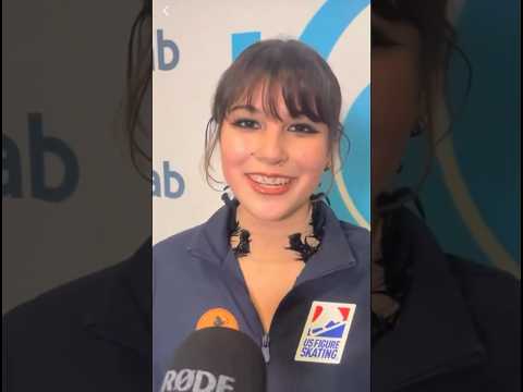 “My main goal for this competition was to mog” - Alysa Liu #olympics #mog #alysaliu #olympian