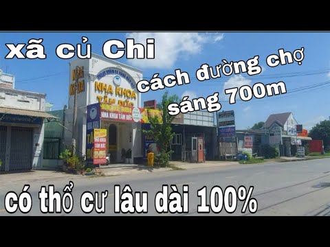 MAP ĐẤT VIỆT - mapdatviet.com Giới thiệu lô đất xã củ chi giá rẻ tổng 130mv đường nhựa 100%thổ cư ấp xóm đồng bán 1 tỷ 560tr