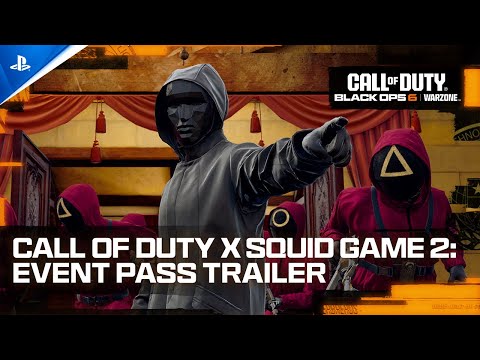 Call of Duty: Black Ops 6 & Warzone - Squid Game Event Pass Trailer | PS5 & PS4 Games