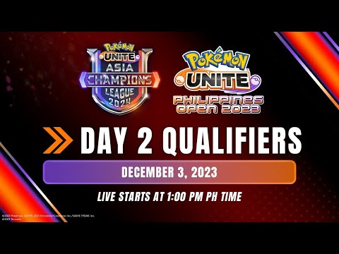 Pokémon Unite Asia Champions League Philippines Open 2023 | Day 2 Qualifiers【英語音声のみ】