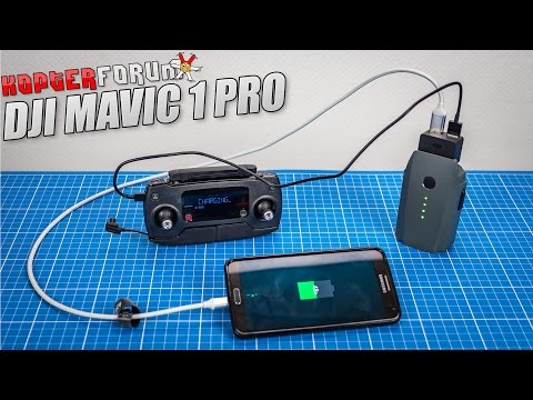 DJI Mavic #29 - Power Bank Adapter [german/deutsch] - UCfV5mhM2jKIUGaz1HQqwx7A