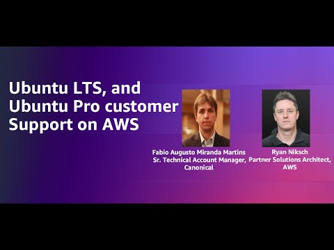 Ubuntu LTS, and Ubuntu Pro customer support on AWS | Amazon Web Services