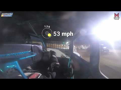 #84 Corey Pope - INEX Legend - 7-12-2025 Springfield Raceway - In Car Camera - dirt track racing video image