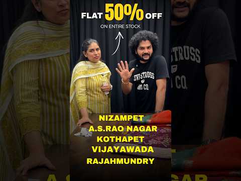 Flat 50% off on Entire Store.....Hurry up..... #discount #sale #offers #shopping #weddingcollection