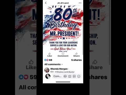 Happy Birthday Mr President #maga #trump #maga #ufc #ufcfightnight