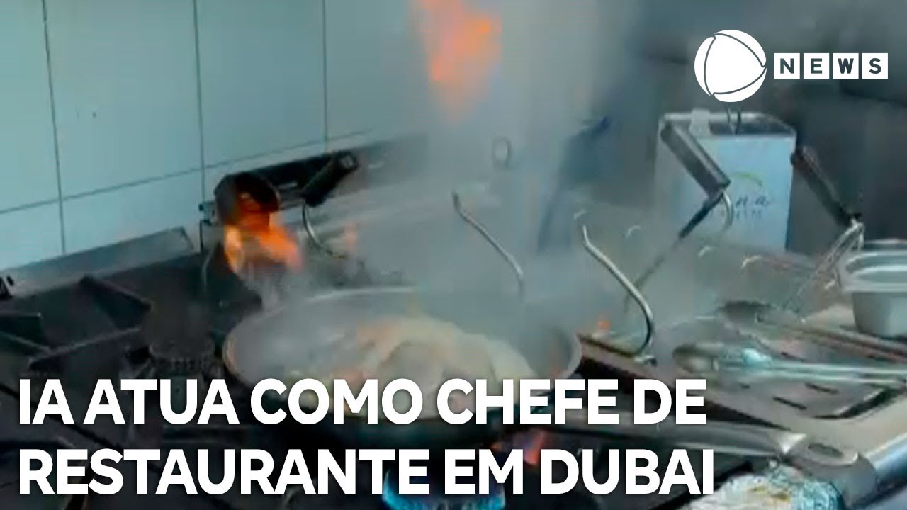 Inteligência artificial atua como chef de restaurante em Dubai