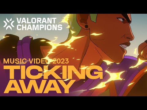 Ticking Away ft. Grabbitz & bbno$ (Official Music Video) // VALORANT Champions 2023 Anthem