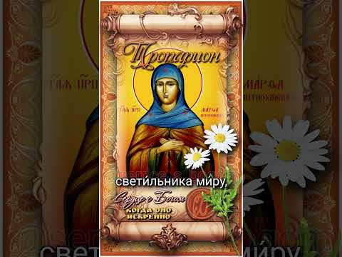 17 июля Прп. Марфа, мать Симеона Дивногорца (551г)