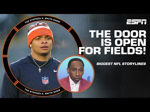 Justin Fields 'HAS TO GO!' Stephen A. UNSURE why it's so COMPLICATED  | The Stephen A. Smith Show video clip