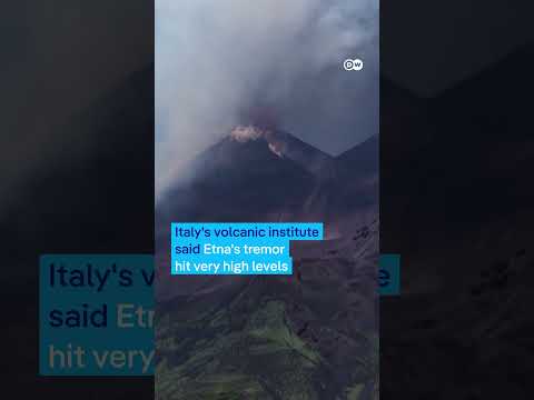 Mount Etna eruption recorded by CCTV cameras | DW News