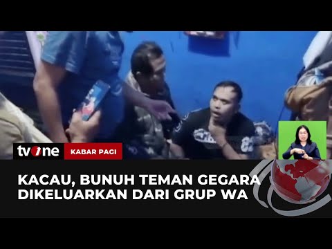 Gegara Dikeluarkan Dari Grup Wa Pria Kalap Bunuh Admin Grup Tvone