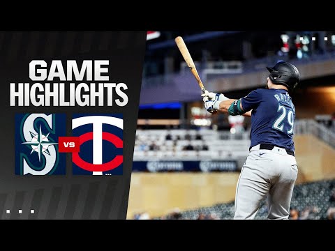 Mariners vs. Twins Game Highlights (5/7/24) | MLB Highlights video clip