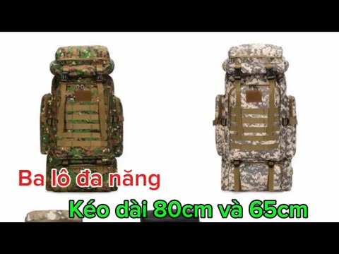 Ba lô đựng củi đẹp nhất mới nhất 2026 dài 80cm thít vào đc 65cm quá tiện cho sẽ đi rừng