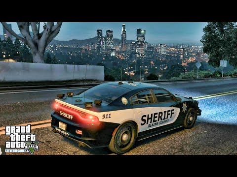 GTA 5 MODS LSPDFR 0.4.1 - EP 7 -  SHERIFF IN THE CITY PATROL!!! (GTA 5 REAL LIFE PC MOD) - UCbItyvYa6cqvqtwlU2E9-wA