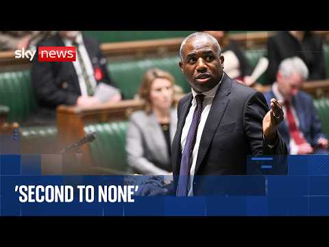 David Lammy gives statement on G7 Summit