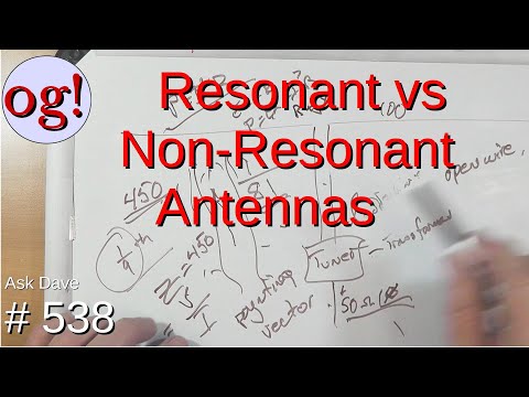 Resonant vs Non-Resonant Antennas (#538)