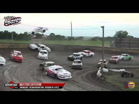 Stock Car | Raceway Park | 6-6-2021 - dirt track racing video image