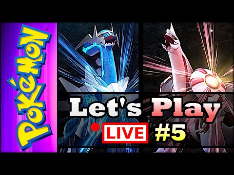Pokemon Brilliant Diamond and Shining Pearl - Live Playthrough Part 5 - Nintendo Switch Let's Play
