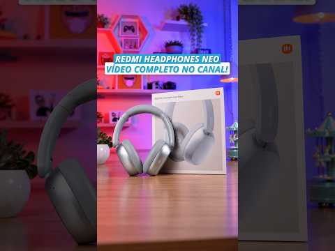 O REDMI Headphones Neo entrega muito! 👀🤯#REDMIHeadphonesNeo #Xiaomi #Headphones #Tecnologia