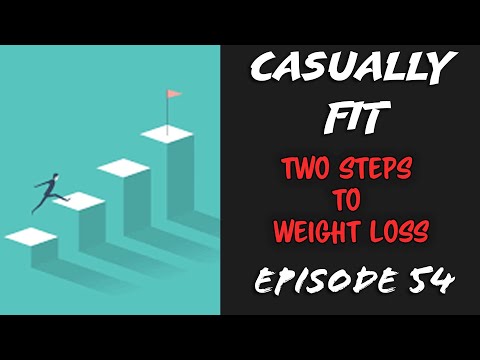 Casually Fit: EP54 - Two Steps To Weight Loss