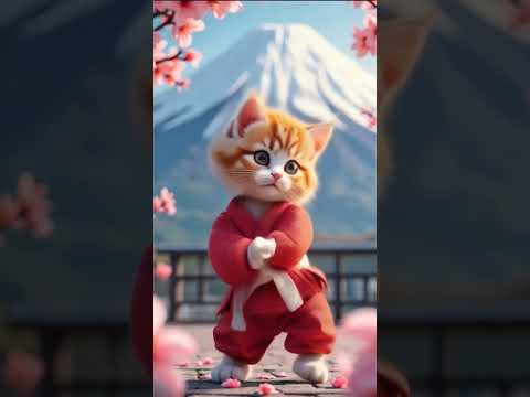 猫の動画サムネイル - AIcatdance#shorts #funny #cat#catdance##kitten #ダンス#猫#猫ダンス