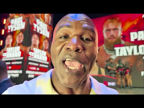 Evander Holyfield reacts to Mike Tyson SLAPPING Jake Paul!!