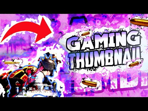 How To Make A DOPE AURA Gaming Thumbnail On Android!