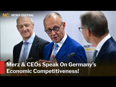 Merz, Deutsche Bank, <strong>Siemens</strong> CEOs Speak on Economic Growth and Competitiveness | News Central | AC1Z