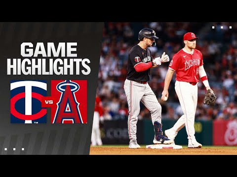 Twins vs. Angels Game Highlights (4/27/24) | MLB Highlights video clip