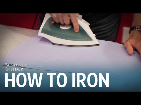 How to iron a dress shirt - UCcyq283he07B7_KUX07mmtA