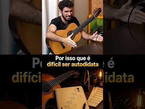 99% de quem estuda sozinho violão…