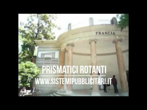 Panneli Prismatici rotanti alla Biennale di Architettura a Venezia