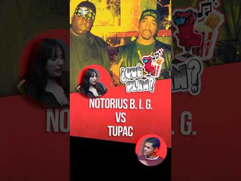 Tupac vs Biggie: el conflicto que marcó el hip-hop de los 90 😳🎤 // ¿Qué Plan? #shorts